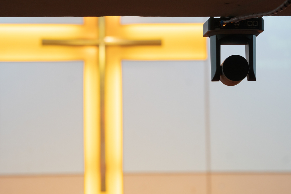 What equipment is needed for church live streaming